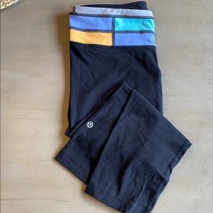 Lululemon Wunder Under Cropped Leggings